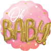 Oh Baby Girl Pink - 3D Effect - 28 inch / 76 cm